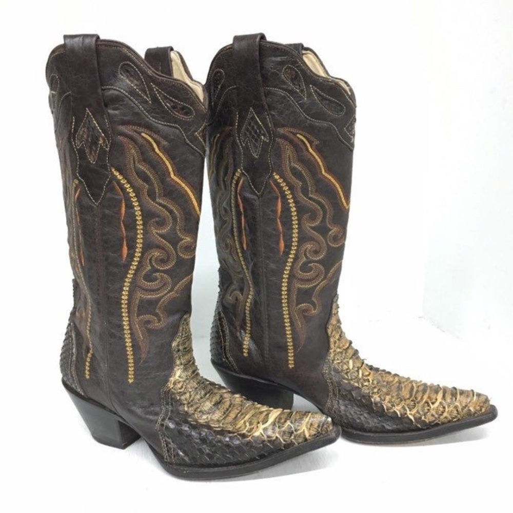 Vintage Corral Python Cowgirl Boots